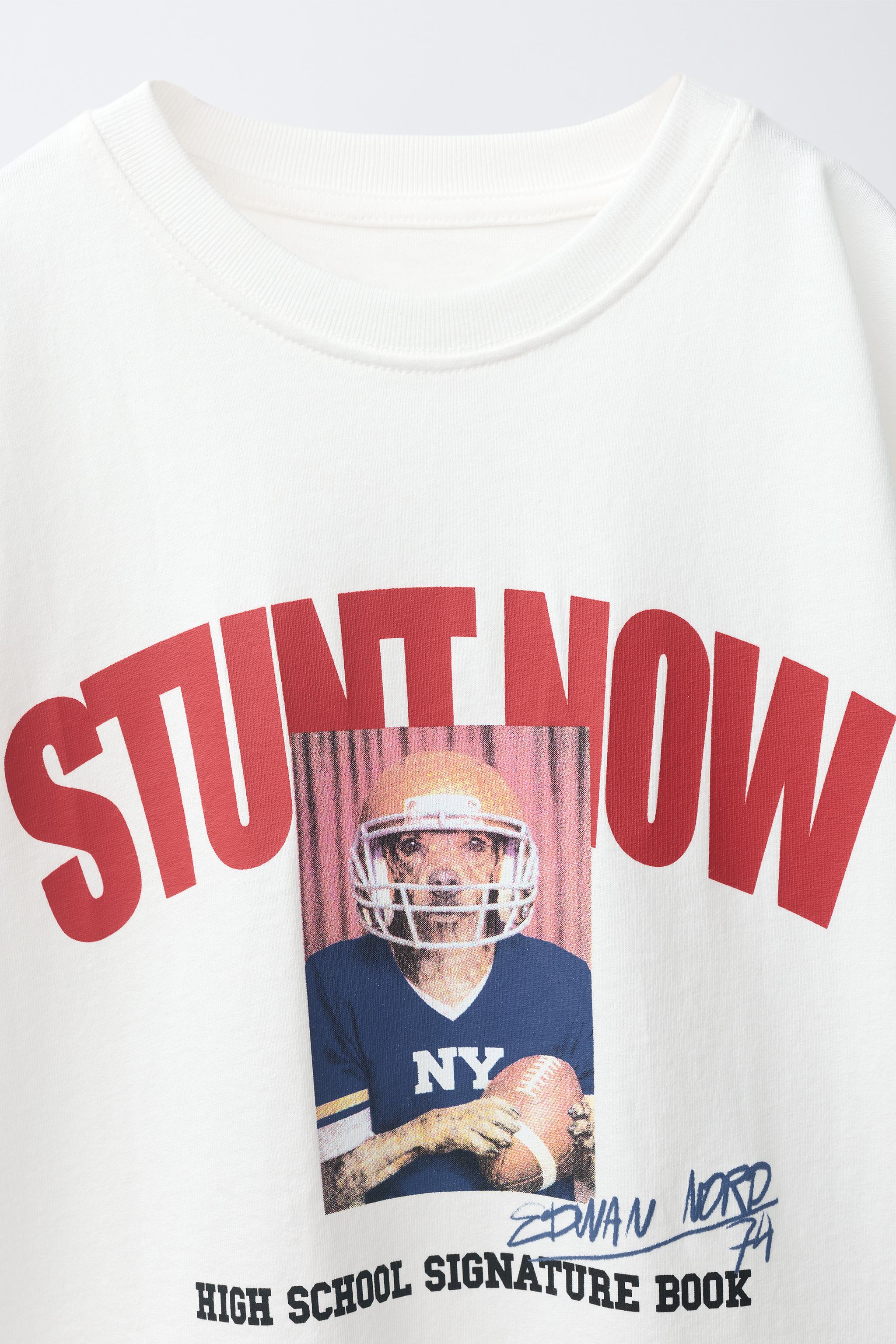 AMERICAN FOOTBALL ANIMAL PRINT T-SHIRT