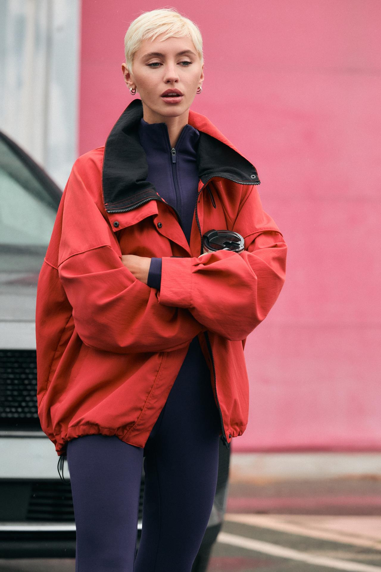 TECHNICAL STOPPER JACKET — Red / Orange