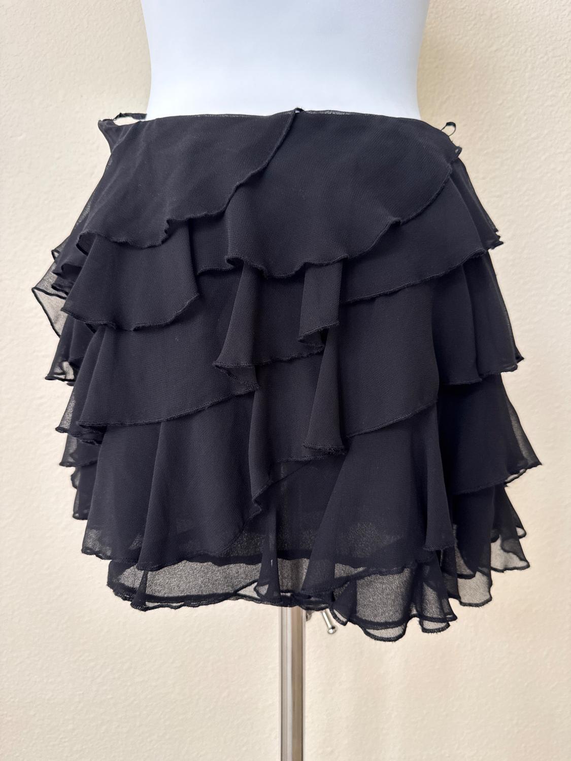 RUFFLED MINI SKIRT - Image 4