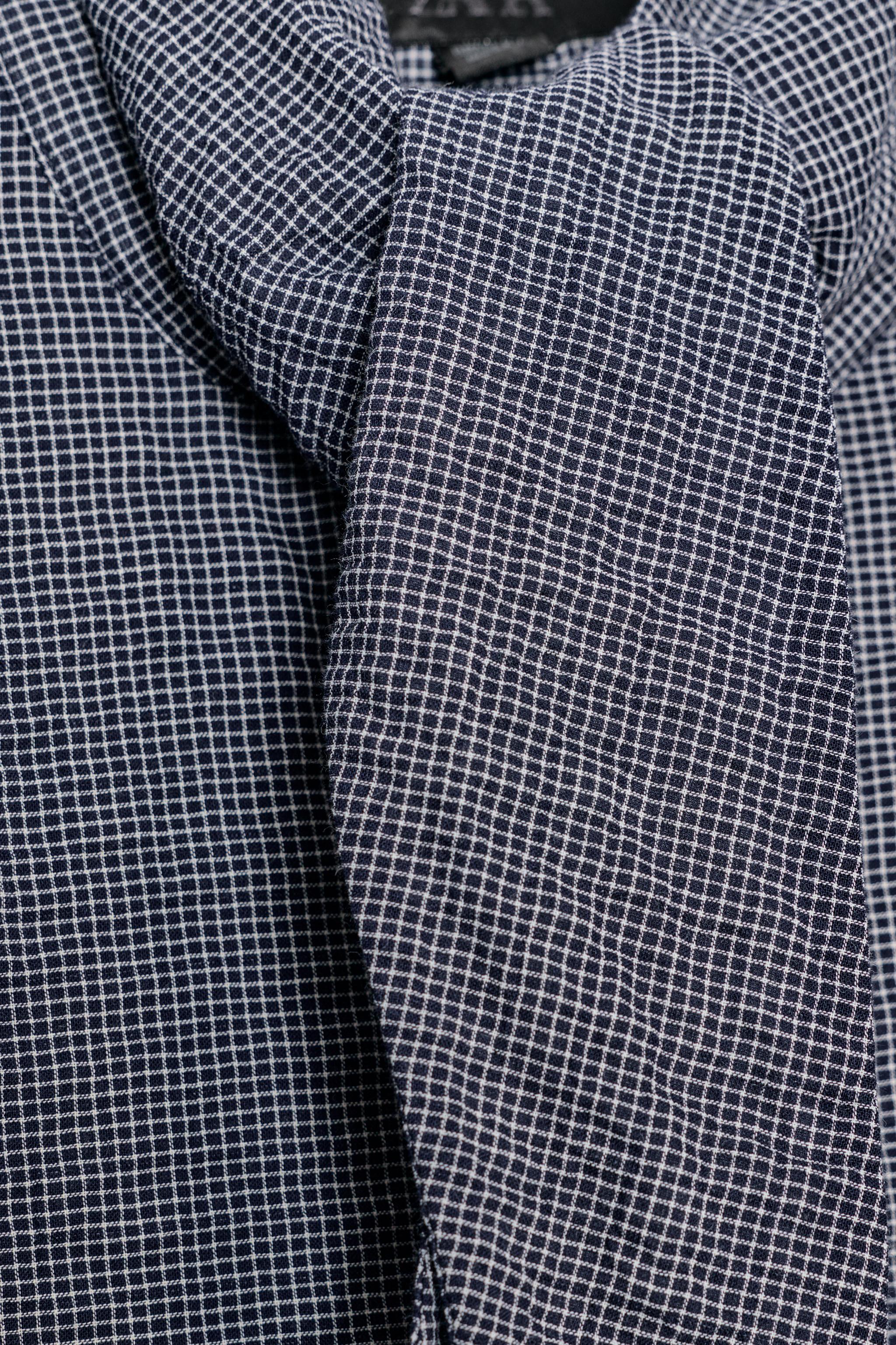 CHEMISE À CARREAUX FOULARD ZW COLLECTION