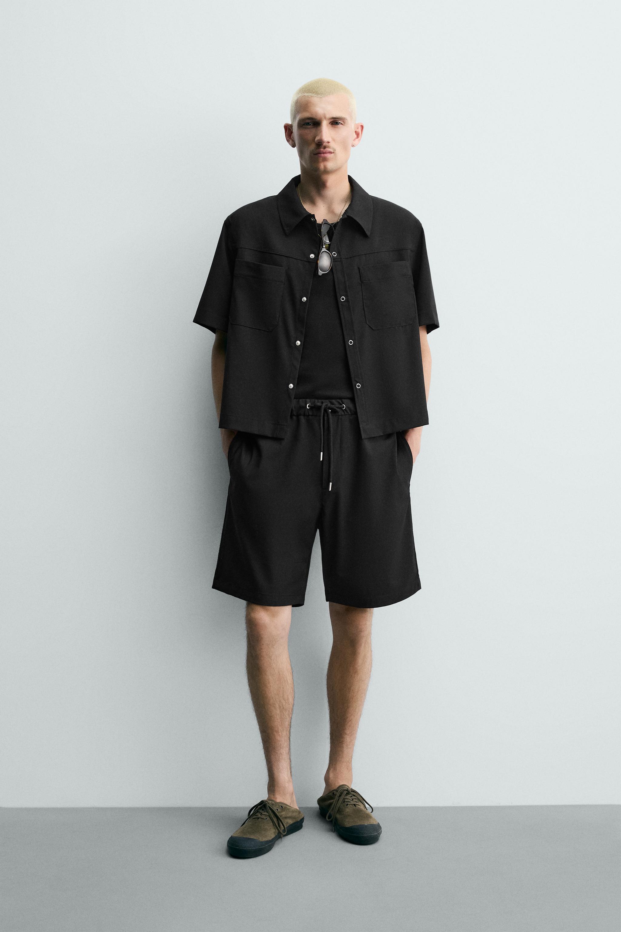 RELAXED FIT TECHNICAL SHORTS