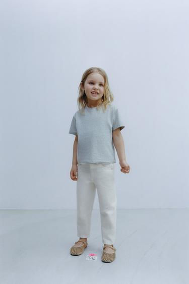 RIPPED MOM JEANS - White by Zara