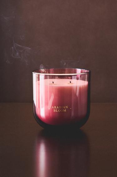 (400 G) ARABIAN BLOOM SCENTED CANDLE - Gold by Zara - Image 5