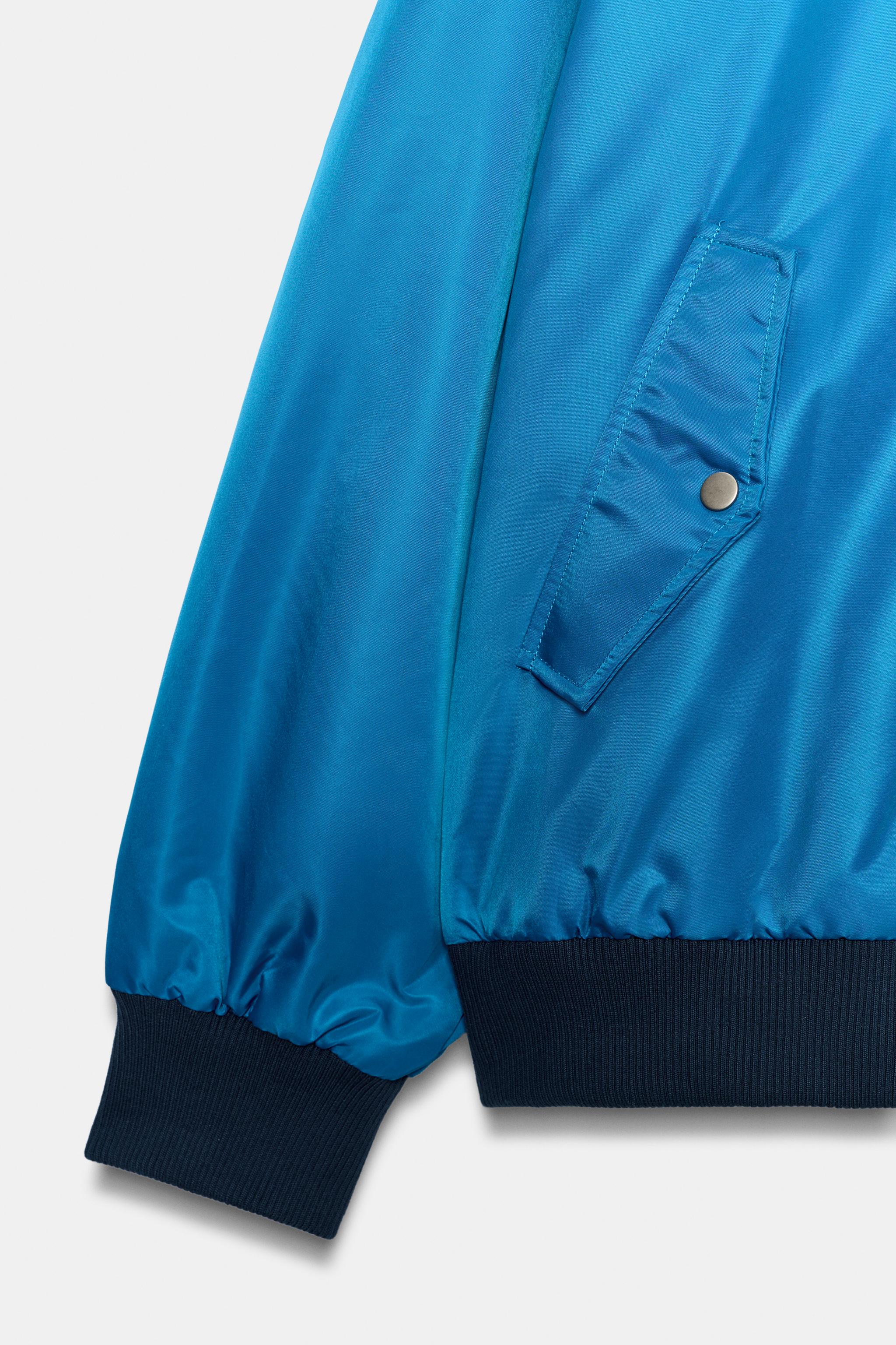 VESTE BOMBER OVERSIZE AVEC PATTES