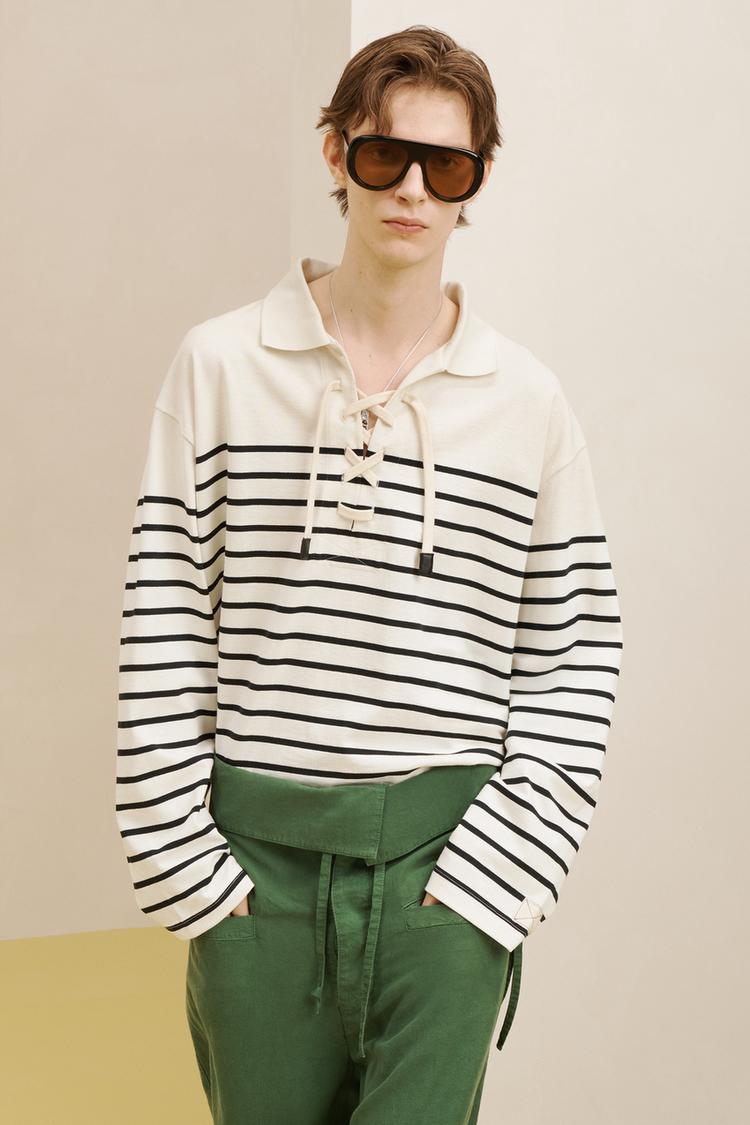ZARA STRPPD TSHRT CRDS