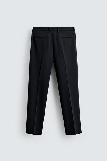 COMFORT SUIT TROUSERS - Navy blue by Zara