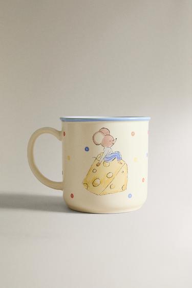 TASSE EN CÉRAMIQUE POUR ENFANTS MR. PÉREZ - Multicolore de Zara - Image 3