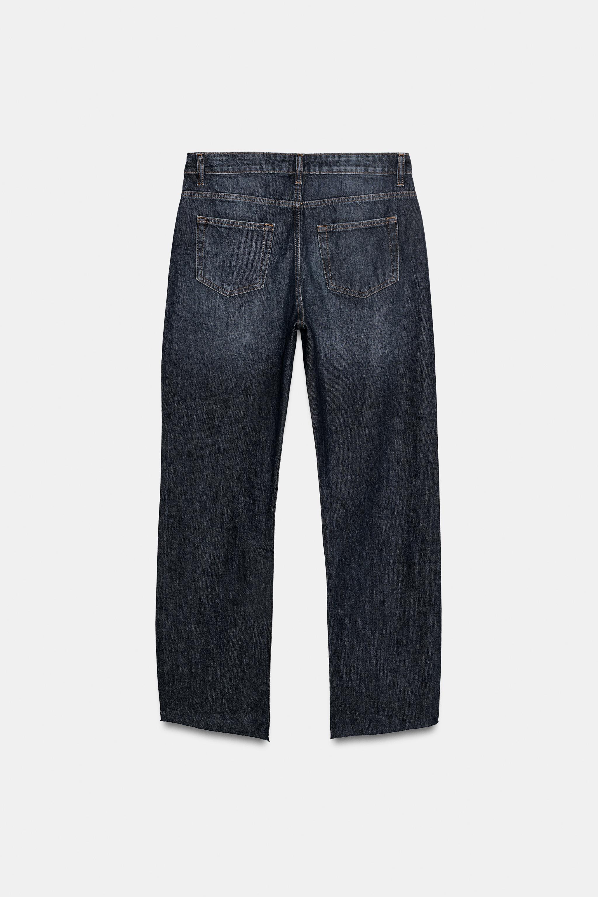 JEAN ZW COLLECTION THE SPLIT SEAM DROIT TAILLE BASSE