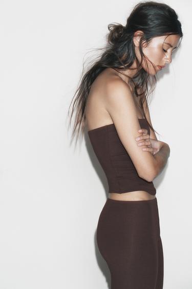 BANDEAU TOP - Chocolate by Zara