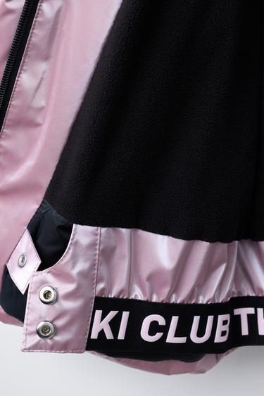 METALLIC 80% DOWN AND 20% FEATHER WATER-RESISTANT AND WINDPROOF PUFFER JACKET RECCO® SYSTEM SKI COLLECTION - 140 by Zara - Image 9