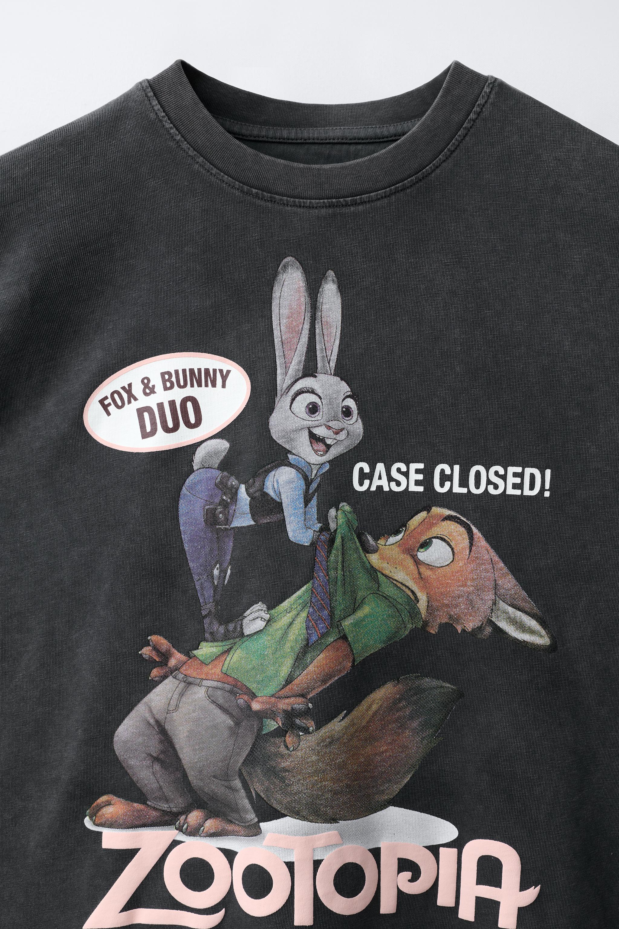 T-SHIRT IMPRIMÉ ZOOTOPIA © DISNEY