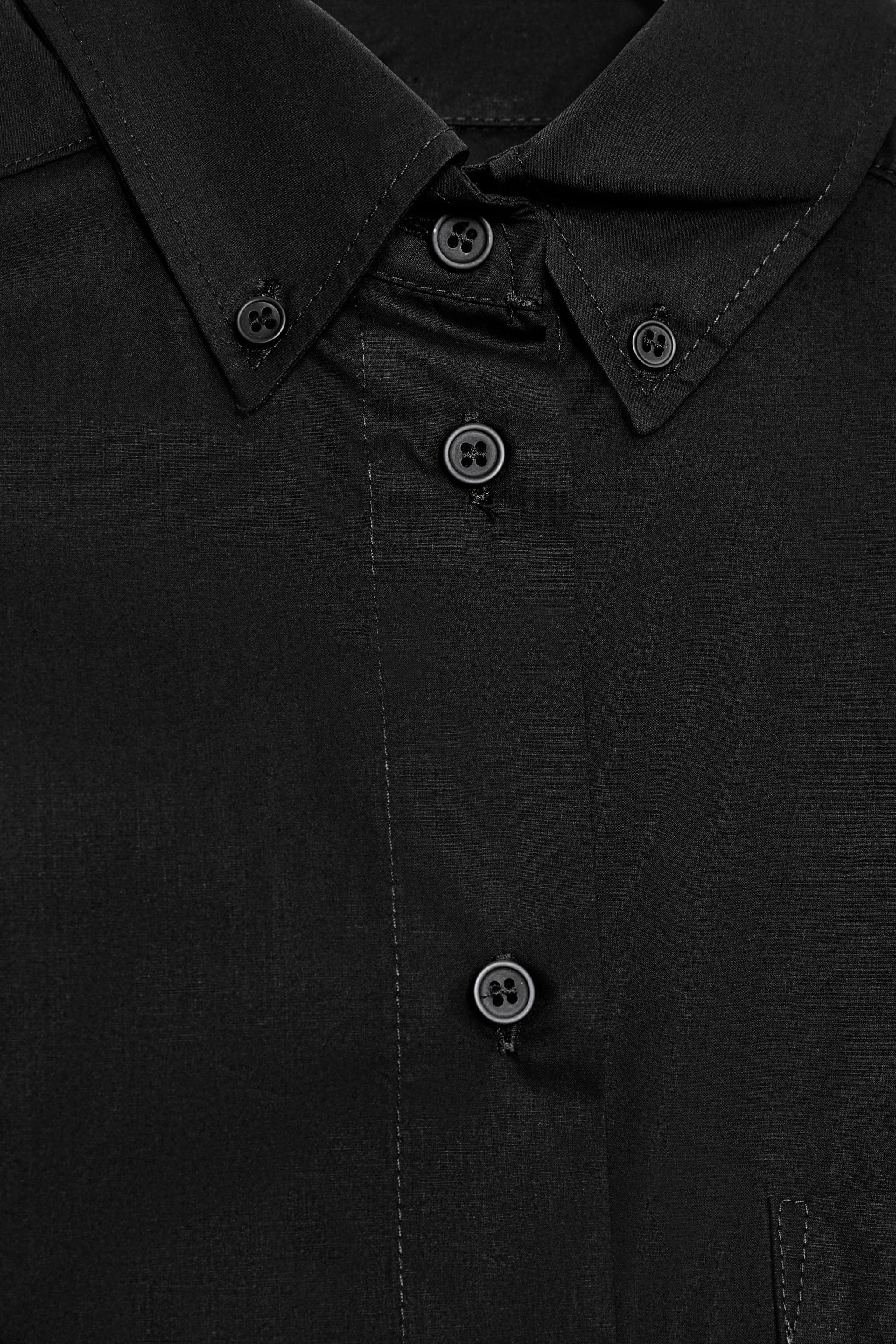 Женские рубашки Zara SLEEVELESS POPLIN SHIRT — фото 10