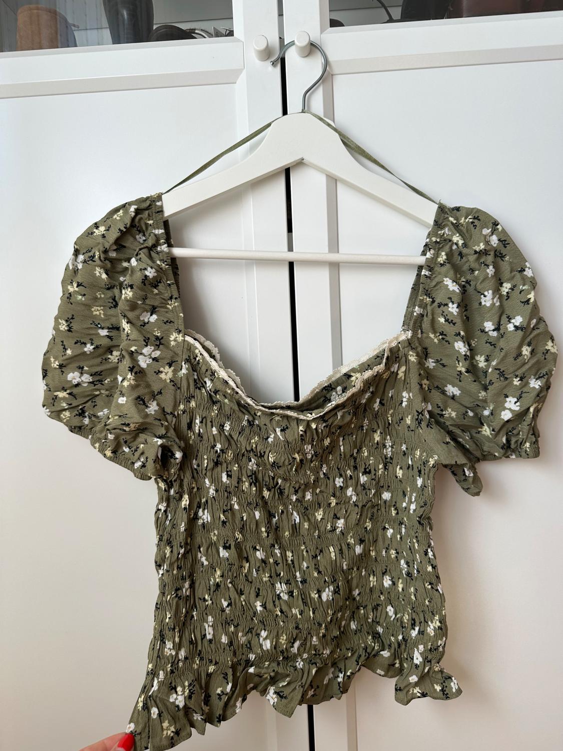 PRINTED CROPPED TOP - Image 5