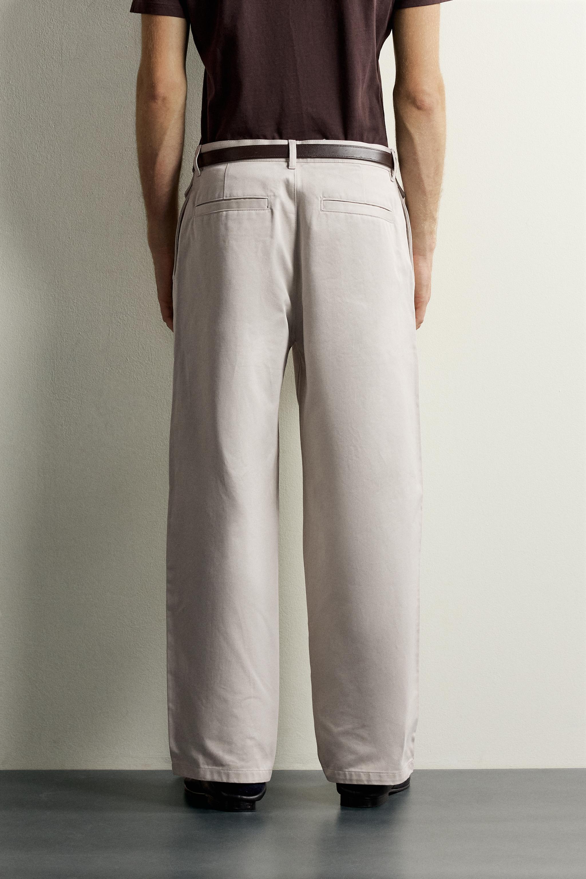STRAIGHT RELAXED FIT POCKET PANTS