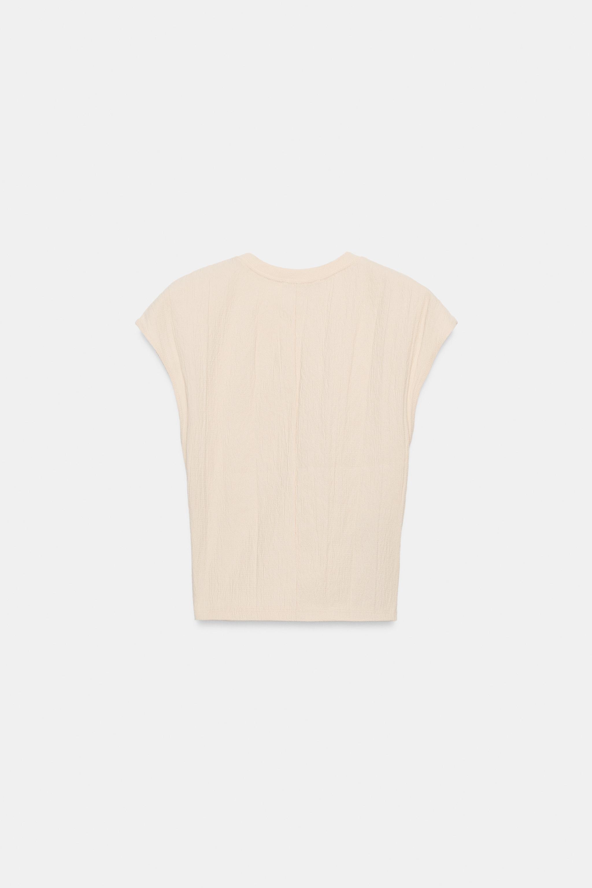 TEXTURED CORSET TOP
