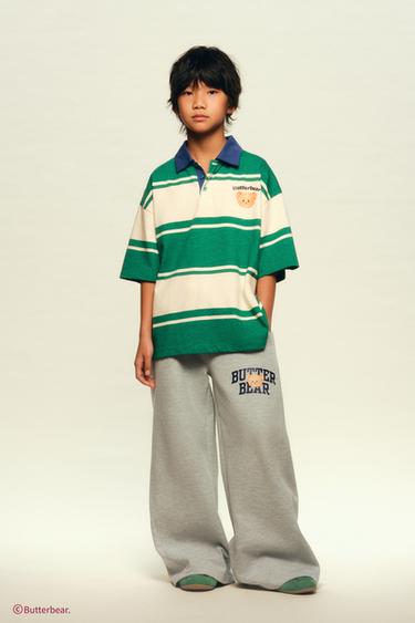 BUTTERBEAR © STRIPED POLO SHIRT - striped by Zara