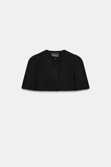 VESTE COURTE ZW COLLECTION - Noir de Zara - Image 5