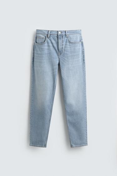 Zara SLIM FIT JEANS - Sky blue