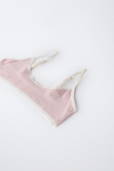AGES 9-14/ 3-PACK OF DITSY FLORAL TOPS - Pink by Zara - Image 1