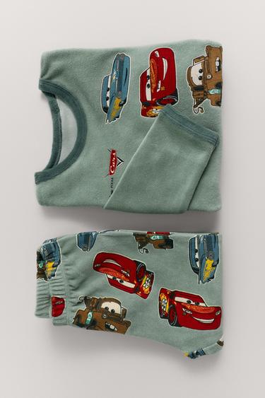 2-6 YEARS/ CARS LIGHTNING MCQUEEN AND FRIENDS © DISNEY VELOUR PYJAMAS - Green by Zara