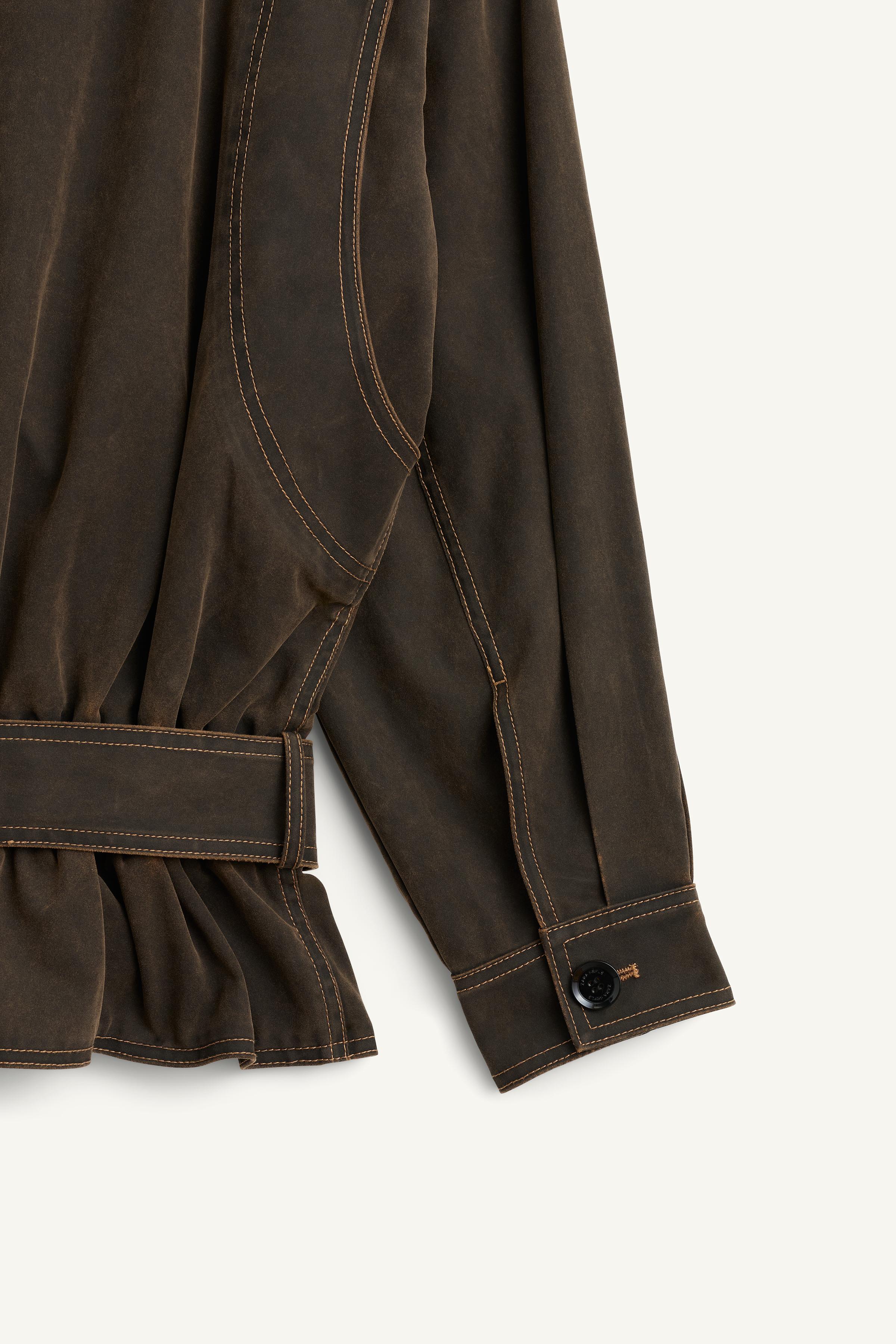 DNM-WSHD JCKT - Brown | ZARA United States