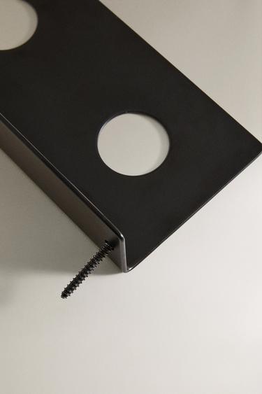 BLACK WALL HOLDER FOR SOAP DISPENSERS - Black by Zara - Image 2