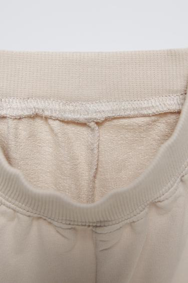 SWEATSHIRT AND JOGGERS SET - Light beige by Zara - Image 4
