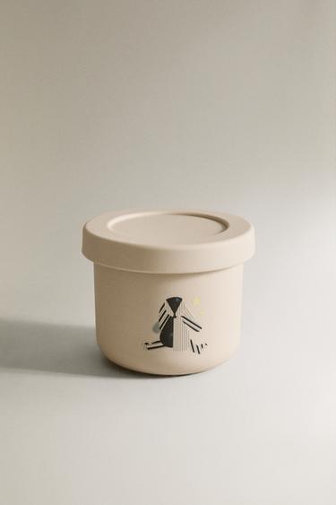 KIDS' RABBIT SILICONE LUNCH BOX - Multicoloured by Zara