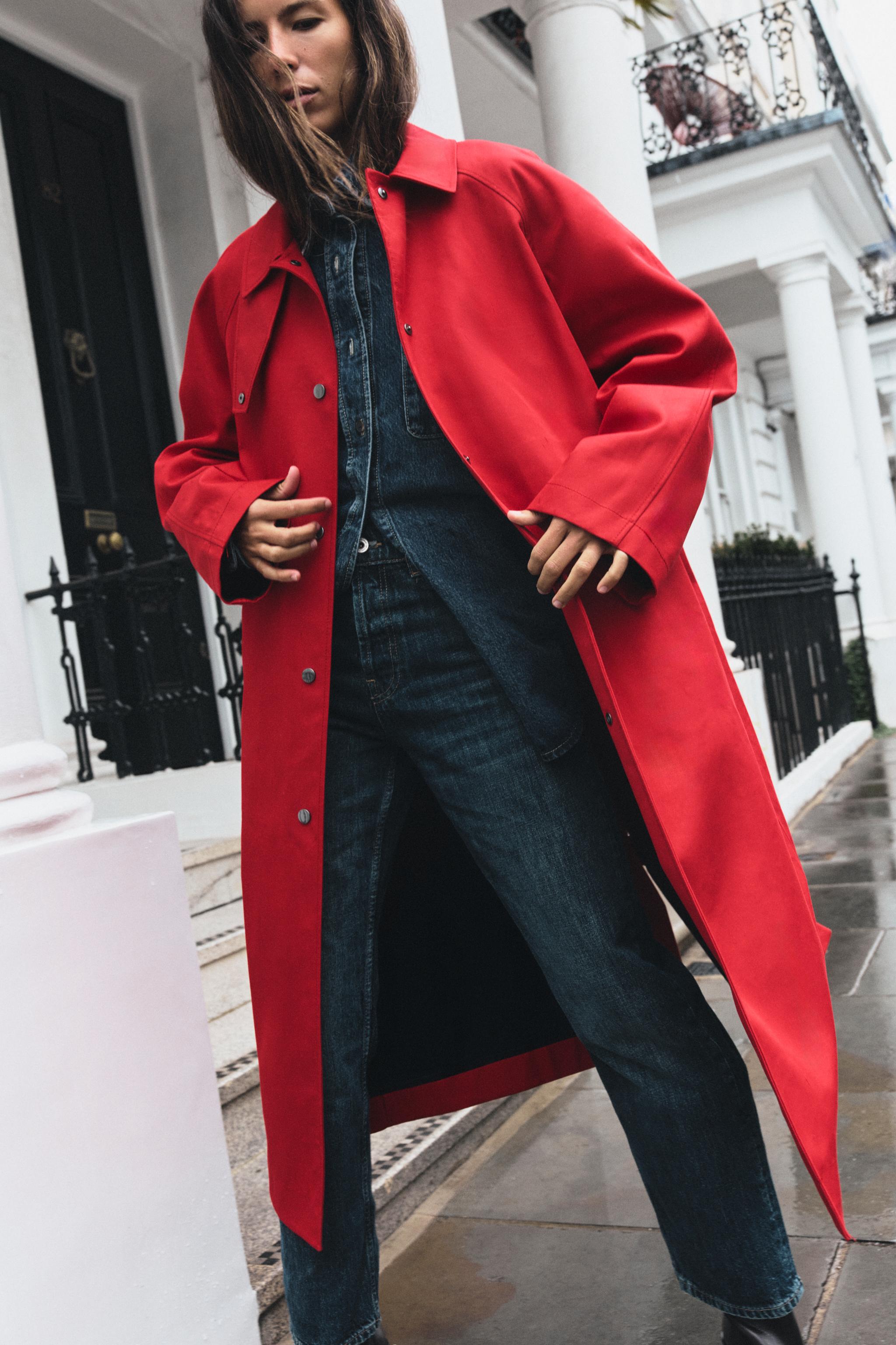 ファーフード付きコート – レディース | ZARA 日本