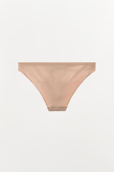 SEAMLESS CLASSIC BRIEFS - Beige-pink by Zara - Image 5