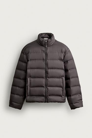 80% МАМЫҚ - 20% ҚАУЫРСЫН КҮРТКЕ - Қара қоңыр Zara компаниясынан