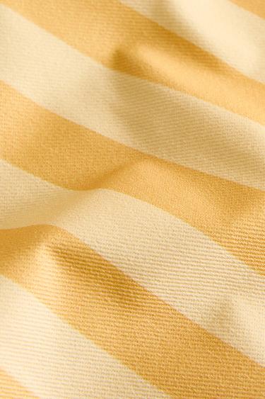 STRIPED RESIN-COATED PLACEMAT - Yellow by Zara - Image 3