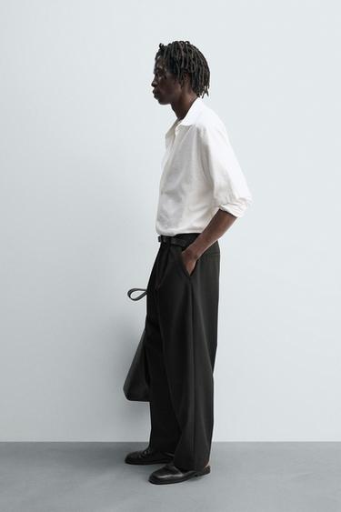BOXY FIT SHIRT - White by Zara - Image 3
