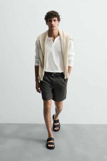 DOUBLE-STRAP SANDALS - Black by Zara