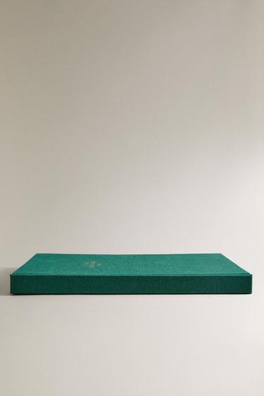 CAHIER VERT COUVERTURE RIGIDE RUE DU BAC - Vert de Zara - Image 2