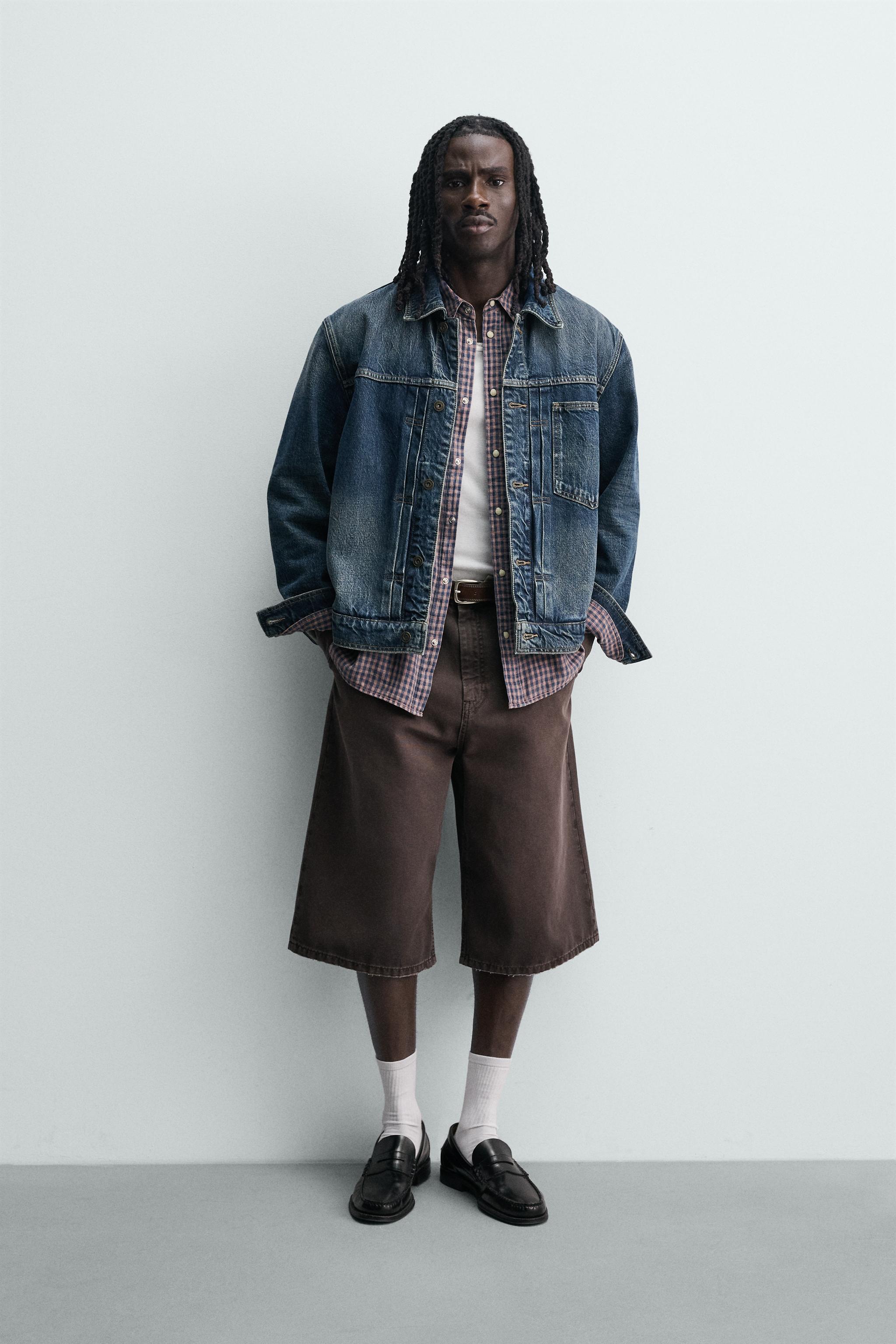 ブラウンショートパンツ – メンズ | ZARA 日本
