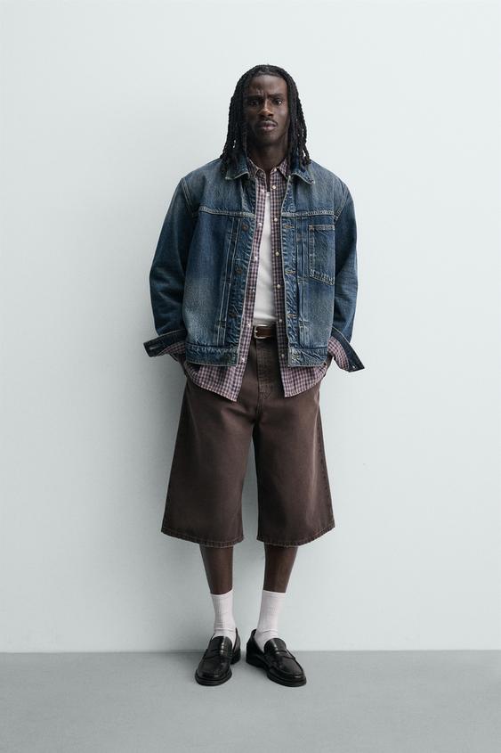 RELAXED FIT DENIM SHORTS from Zara - $79.90
