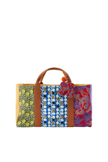 Zara CHARM PRINTED BAG - Multicolored - Image 0