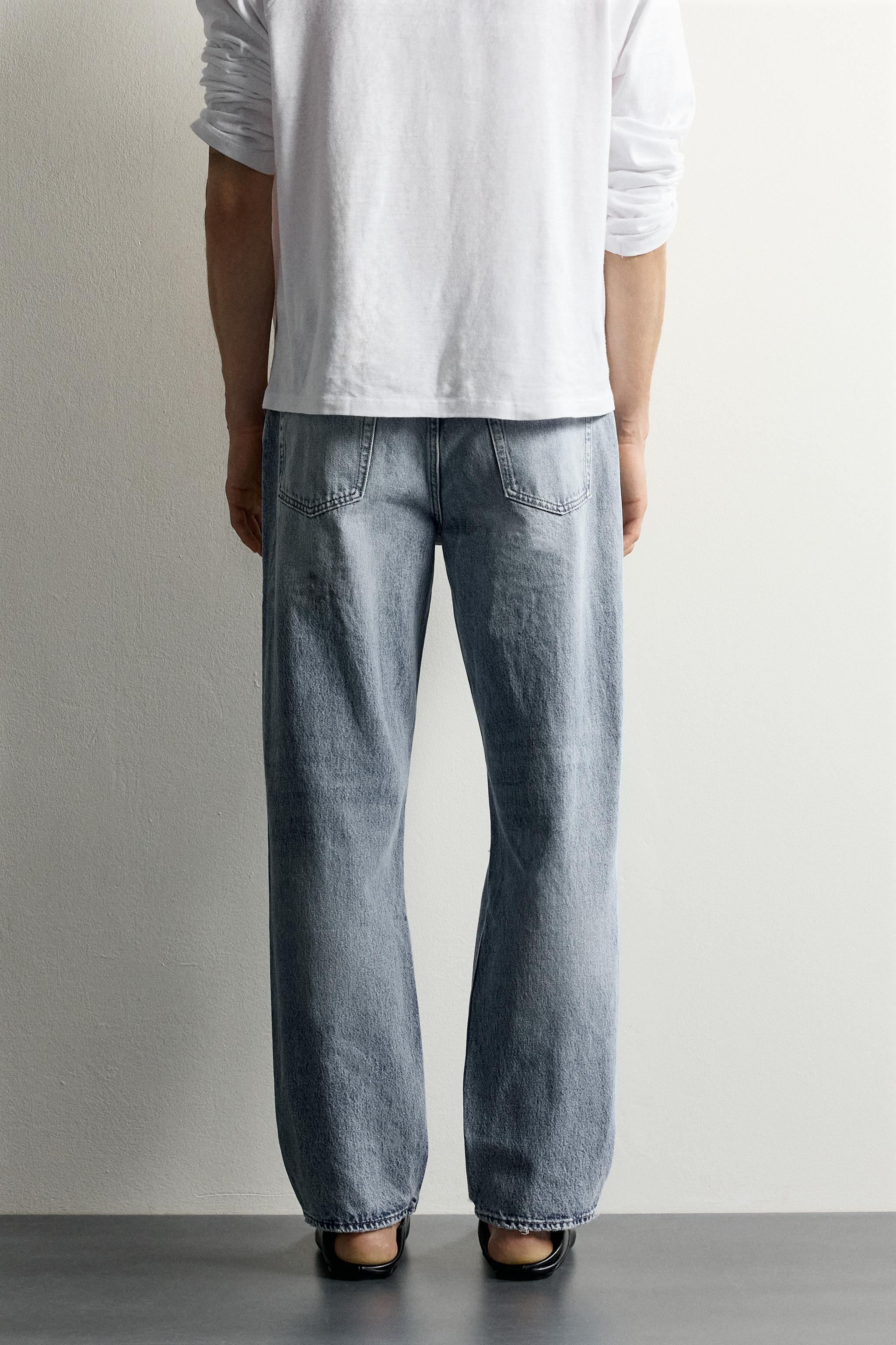 JEAN STRAIGHT FIT DÉCHIRÉ