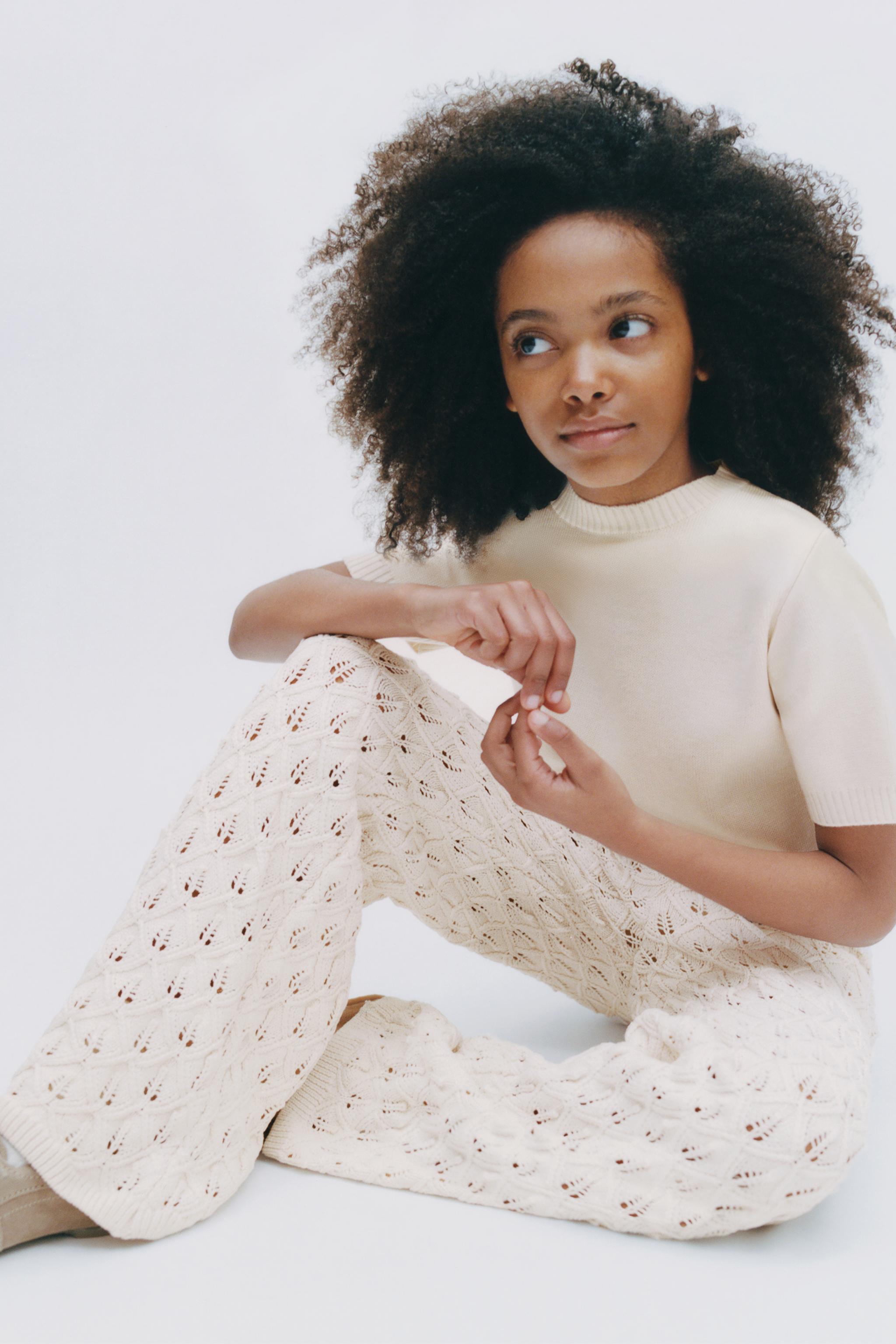 【OPEN YY】 CUT OUT KNIT PANTS BEIGE TheOpen Product Cut-Out Knit Pants Beige | Cultizm