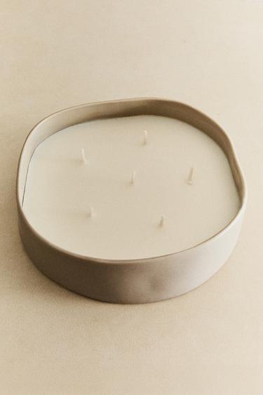 (590 g) BOUGIE PARFUMÉE FLEUR DE NOVEMBRE - Tuile de Zara - Image 5