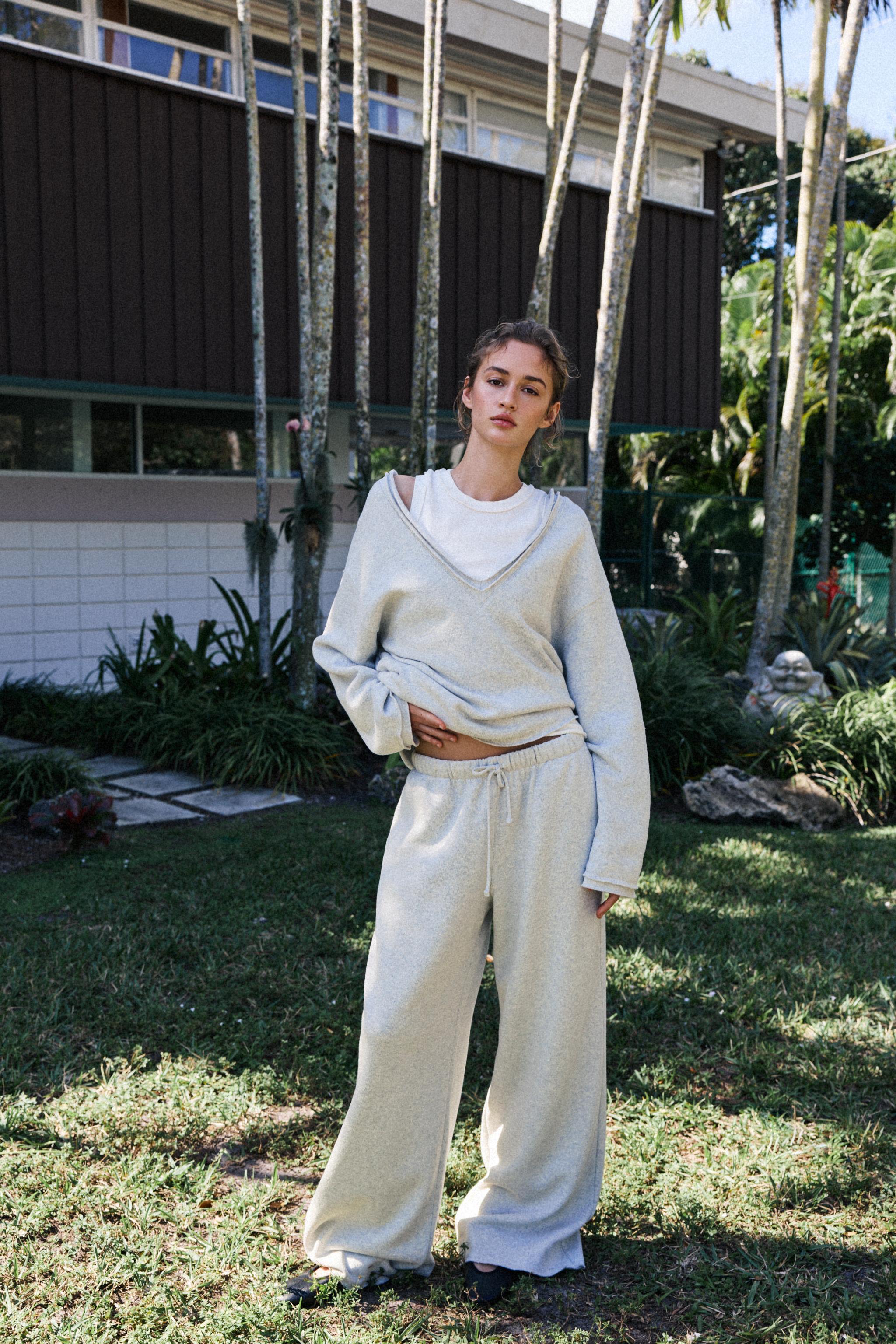 【ZARA】ソフトパンツ | 1223/002/803 SOFT SWEATPANTS - Gray marl | ZARA United States