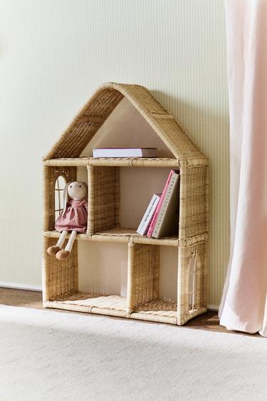 ESTANTE INFANTIL DE RATTAN CASINHA - Bege-claro da Zara