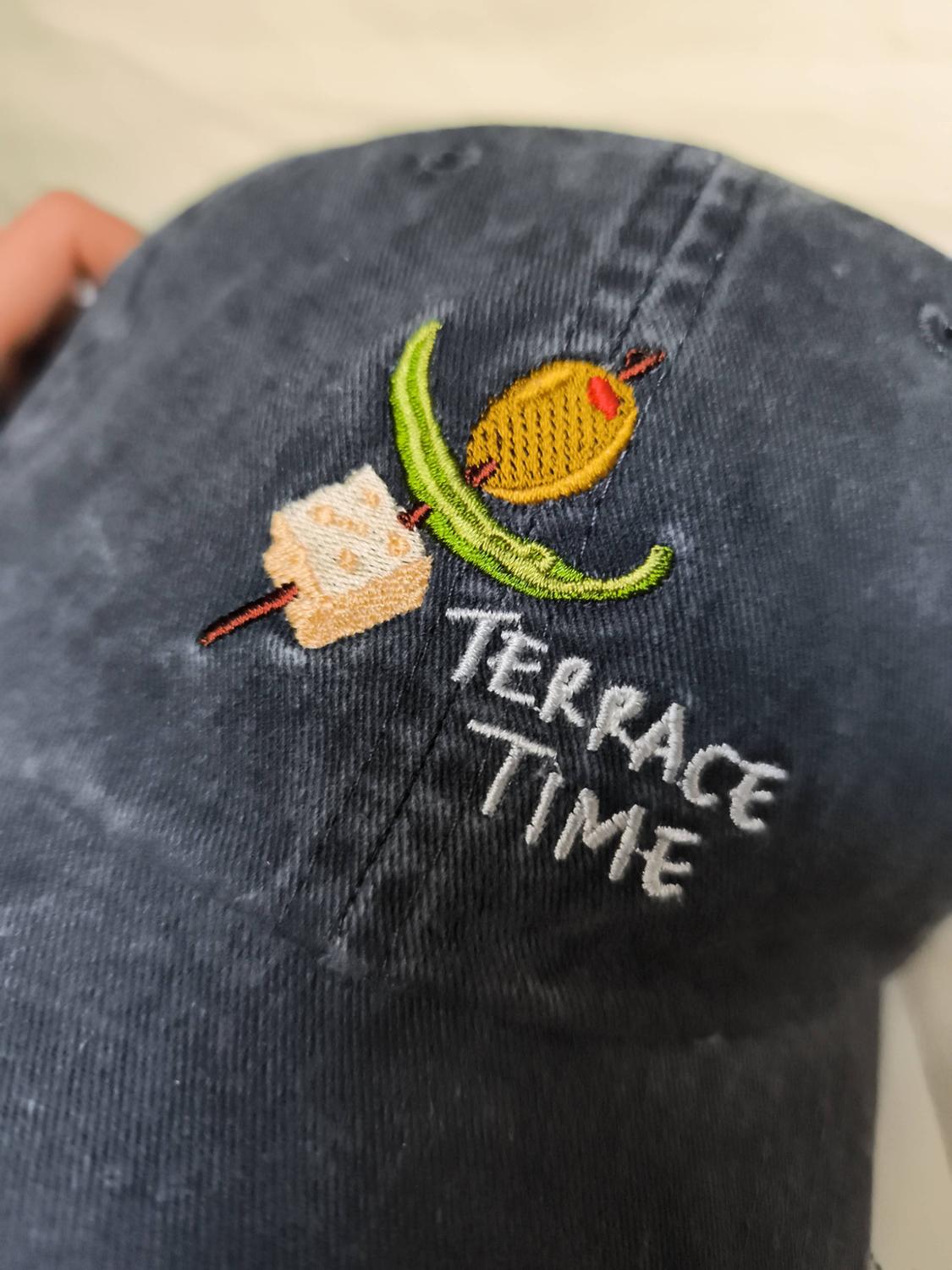 GILDA EMBROIDERED TWILL CAP - Image 4