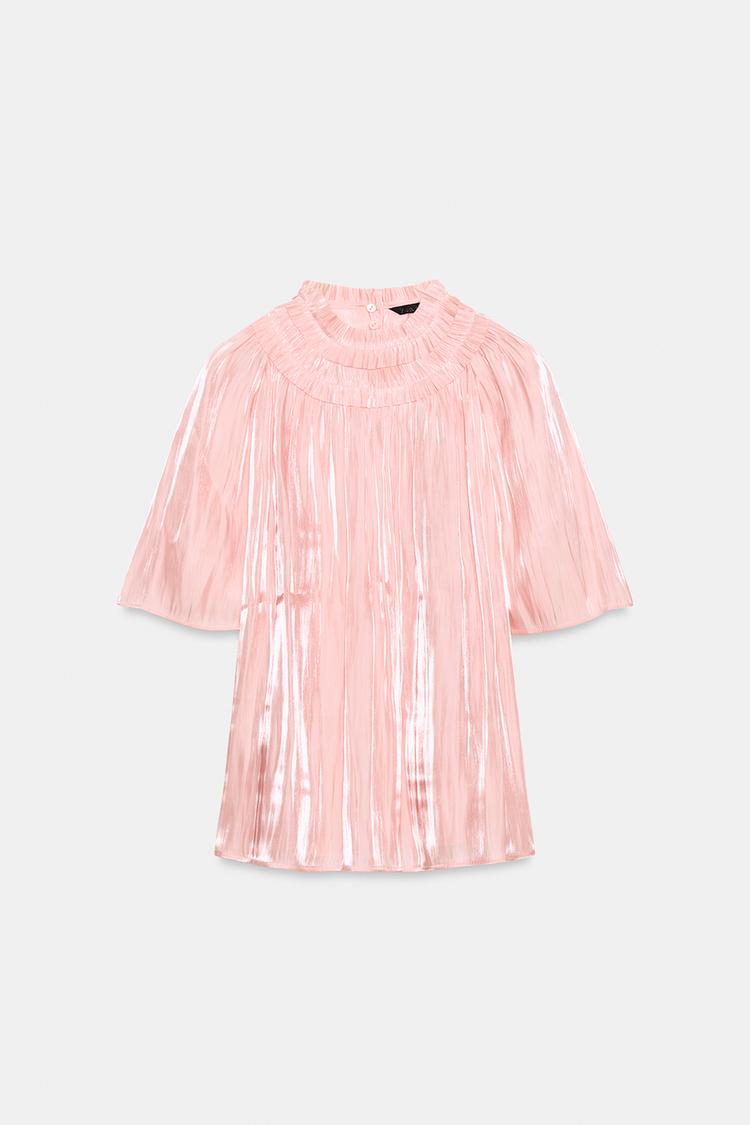 Blusa con efecto brillo 4