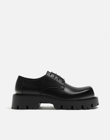 SAPATO DE SOLADO COM VOLUME - Preto da Zara