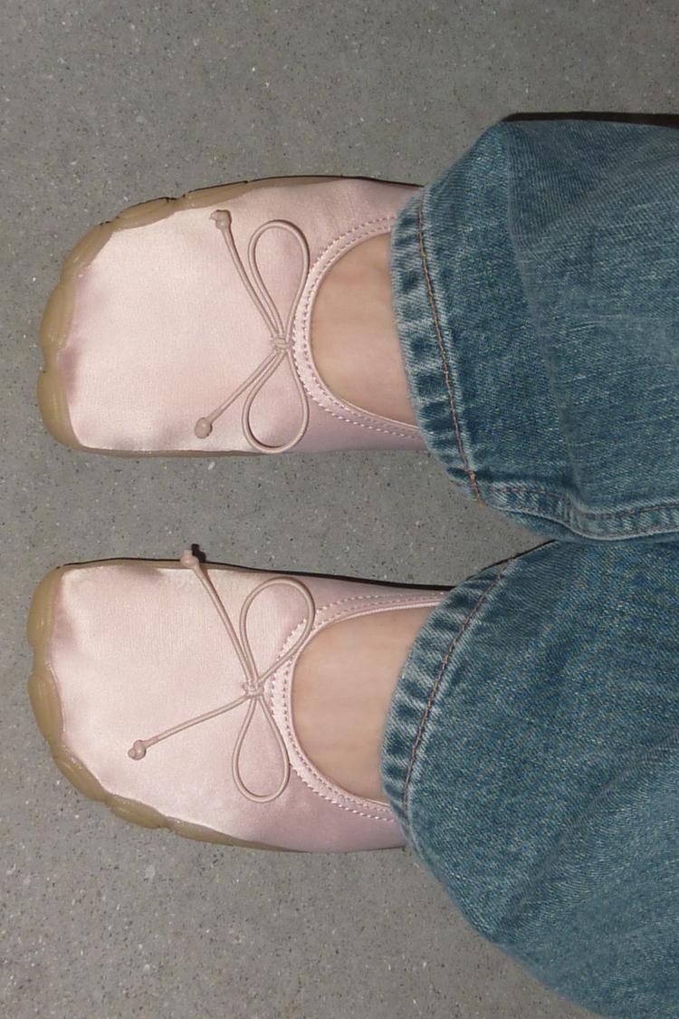 SPORTY BALLET FLATS — Pink