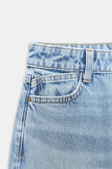 JEAN Z1975 MOM FIT TAILLE HAUTE - Bleu moyen de Zara - Image 9