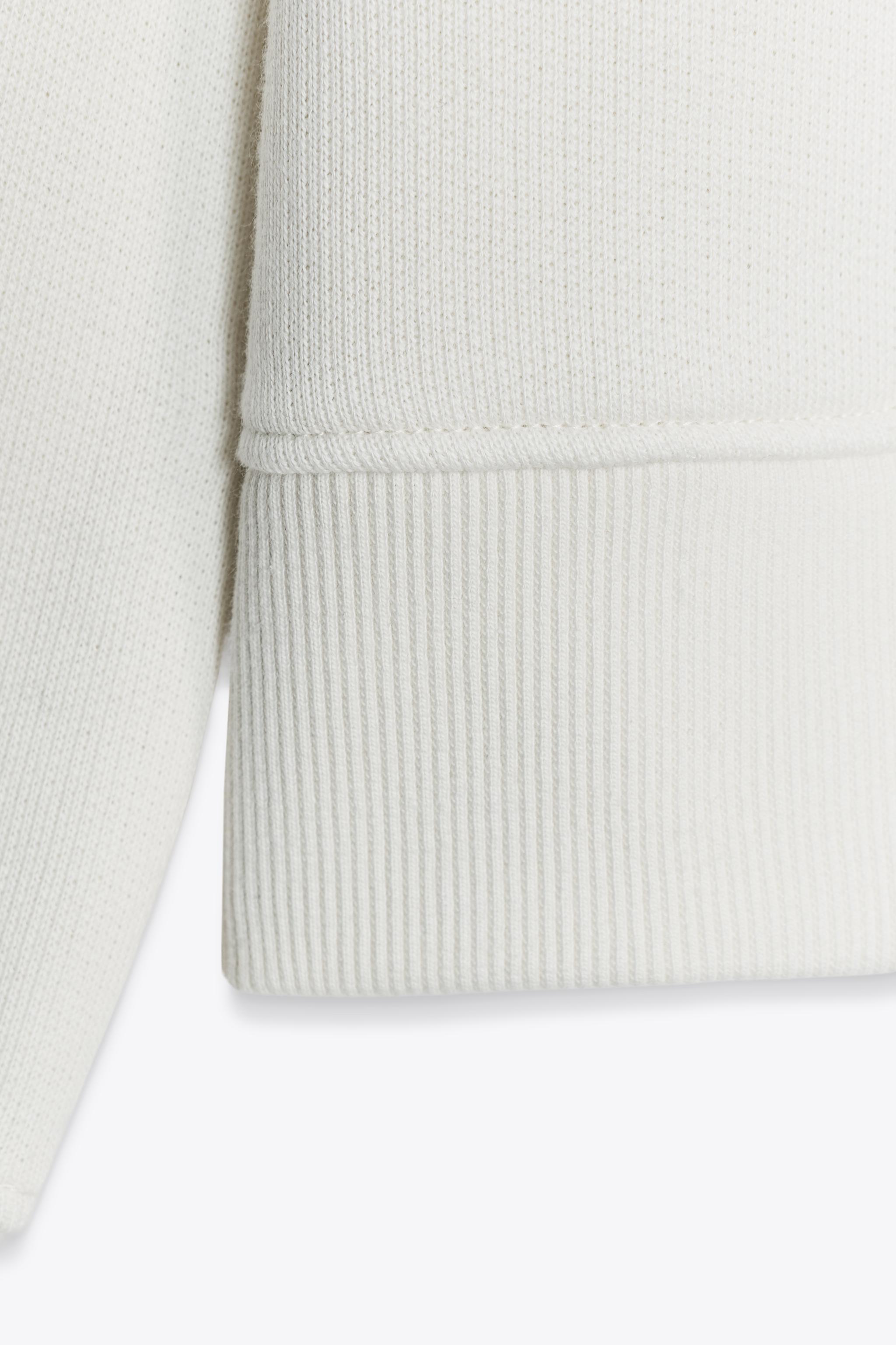 BASIC COTTON SWEATSHIRT