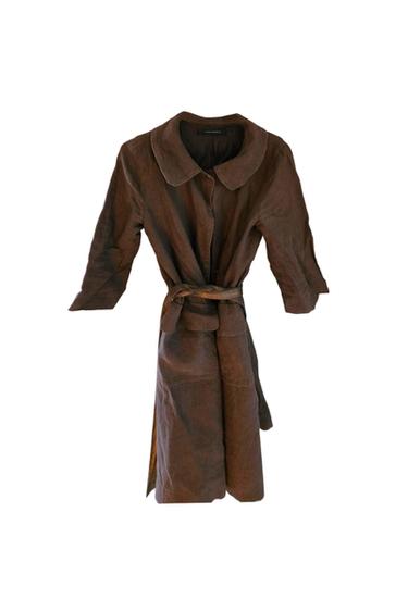 BRONZE JACKET WITH TWO POCKETS IN FRONT
